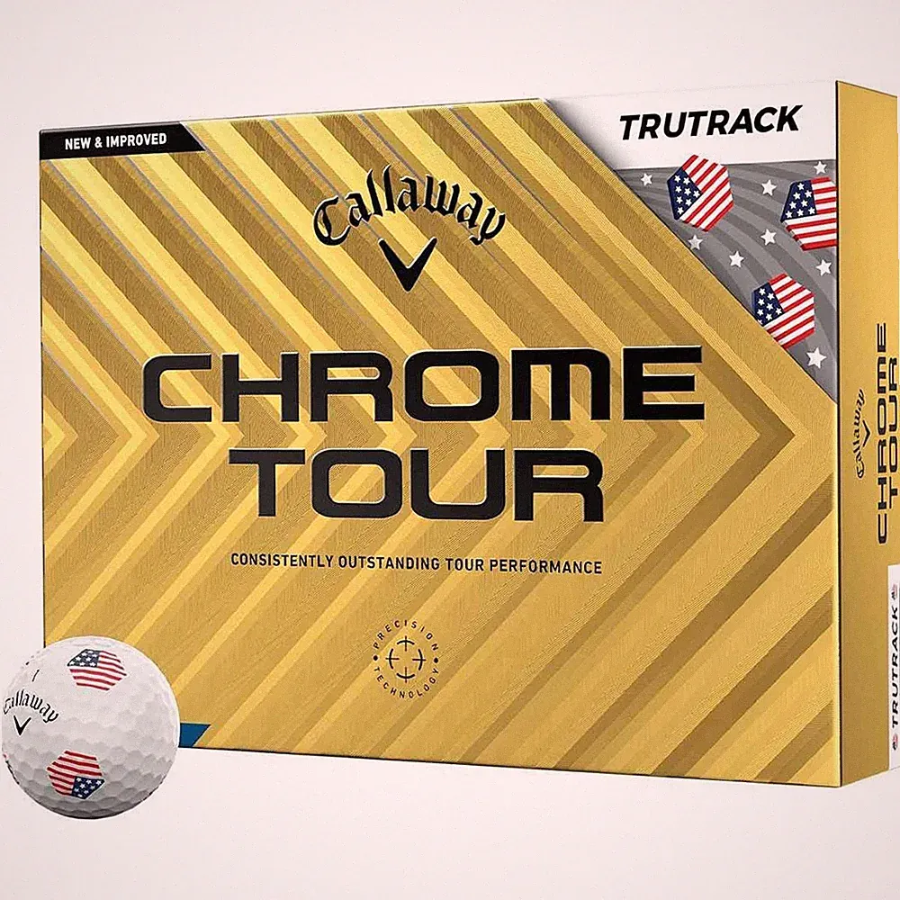 Callaway 2024 Chrome Tour TruTrack USA Golf Balls
