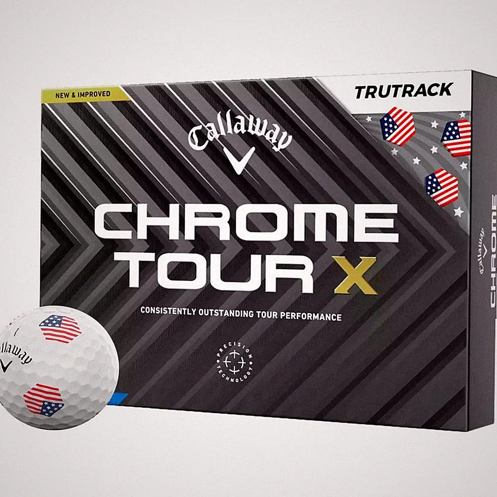 Callaway 2024 Chrome Tour X TruTrack USA Golf Balls