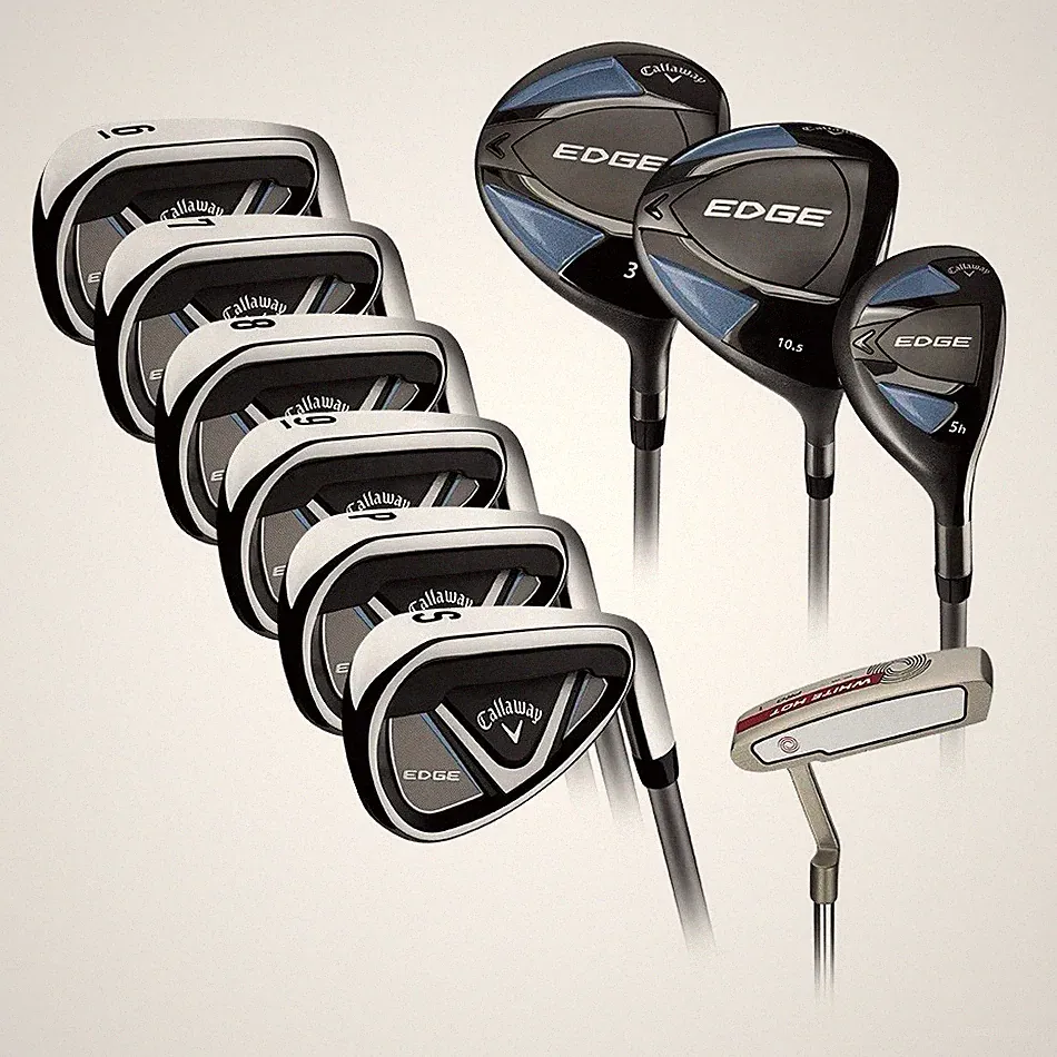 CALLAWAY 2024 EDGE 10-PIECE COMPLETE SET COMPLETE SET Ladies flex