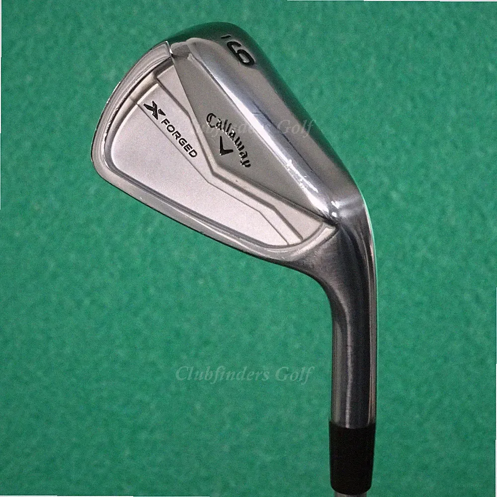 Callaway 2025 X Forged Single 9 Iron Project X Satin Rifle Steel Stiff