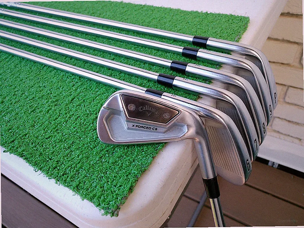 Callaway '21 X Forged CB (5i-PW) Iron Set w/ Project X 120g 6.0 Stiff Shafts