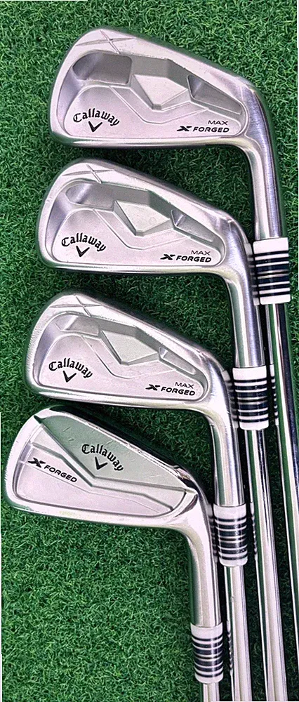 Callaway '25 X Forged Split Iron Set Golf Clubs 4-PW Steel Stiff+ USED Right