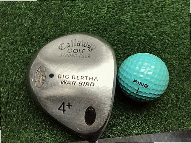 Callaway 4+ Wood Strong Four Big Bertha War Bird Steel 42" Regular Flex RH