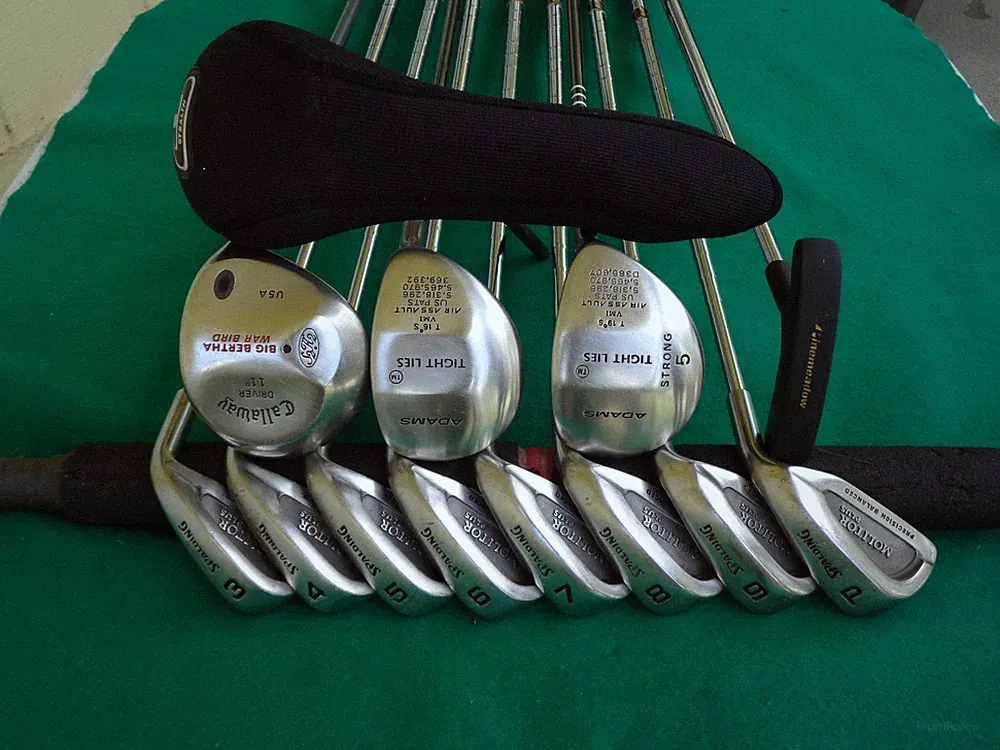 Callaway Adams Spalding Irons Driver Woods Complete Golf Club Set Mens RH