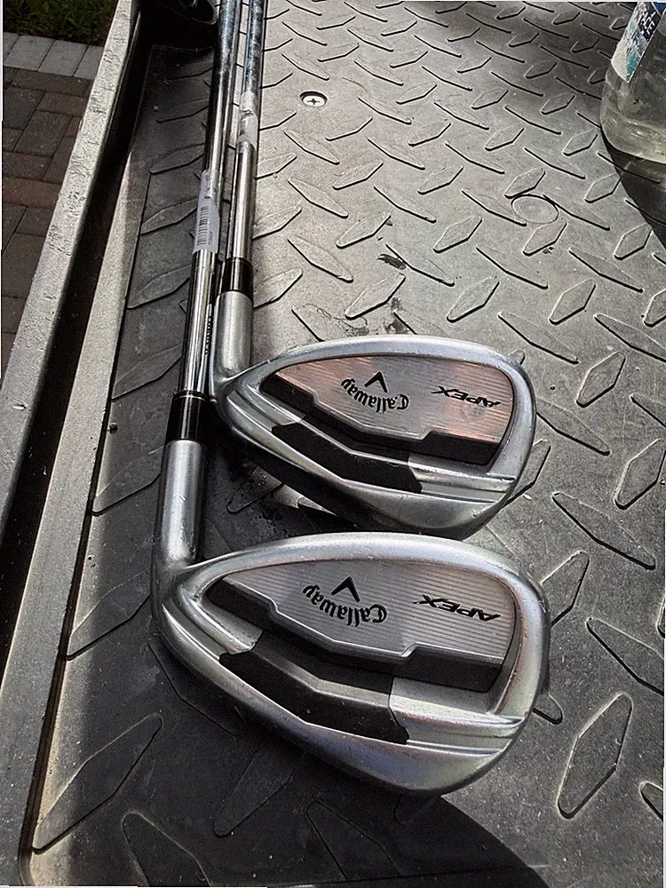 Callaway Apex 2014 A Wedge And Sand Wedge Matching Golf Club Set Stiff Flex RH