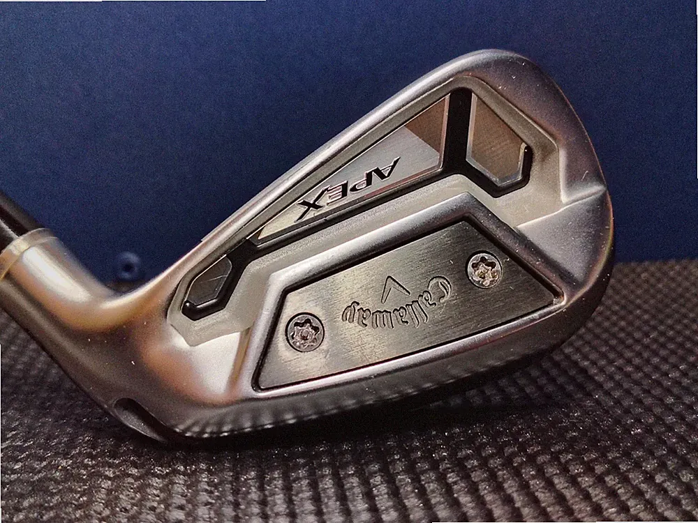 CALLAWAY APEX 2024 DEMO 7 IRON RH XP95 S300 STIFF STEEL 37.5" STD LIE