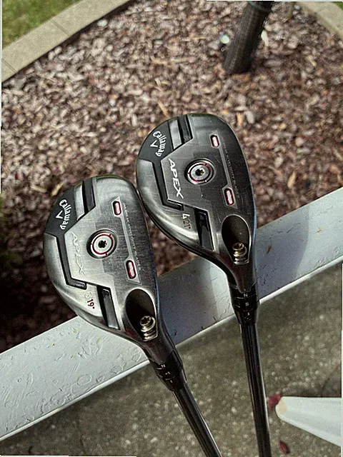 Callaway Apex 21 Hybrid Set 3/4 Senior Flex Recoil Dart