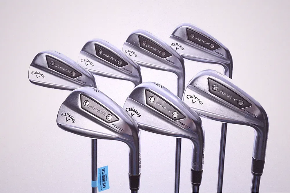 Callaway Apex Ai200 4-PW Iron Set RH -1 in True Temper Steel Shaft Stiff