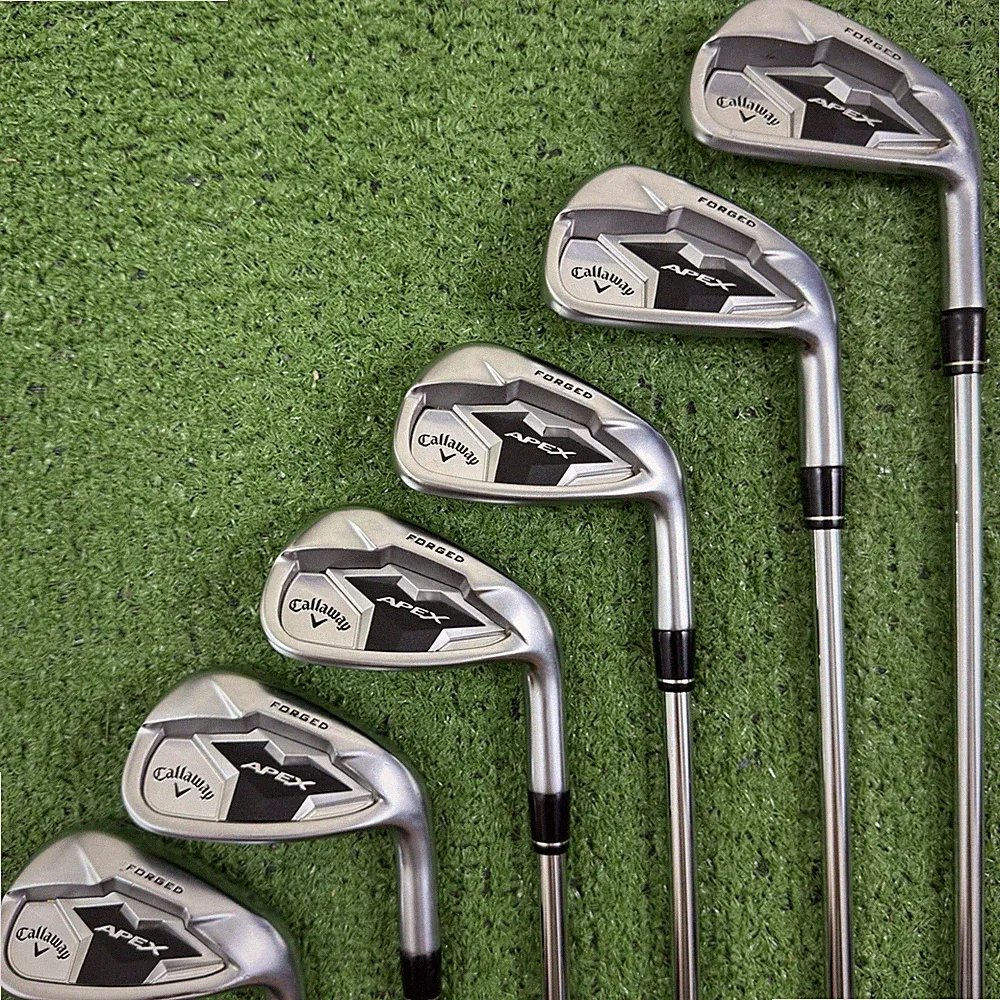 Callaway Apex CF 19 Forged Iron Set 6-PW AW True Temper Elevate 95 Stiff Flex