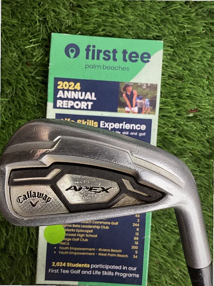 Callaway Apex CF16 Forged Single 6 Iron With SteelFiber i95 Regular Shaft +1”