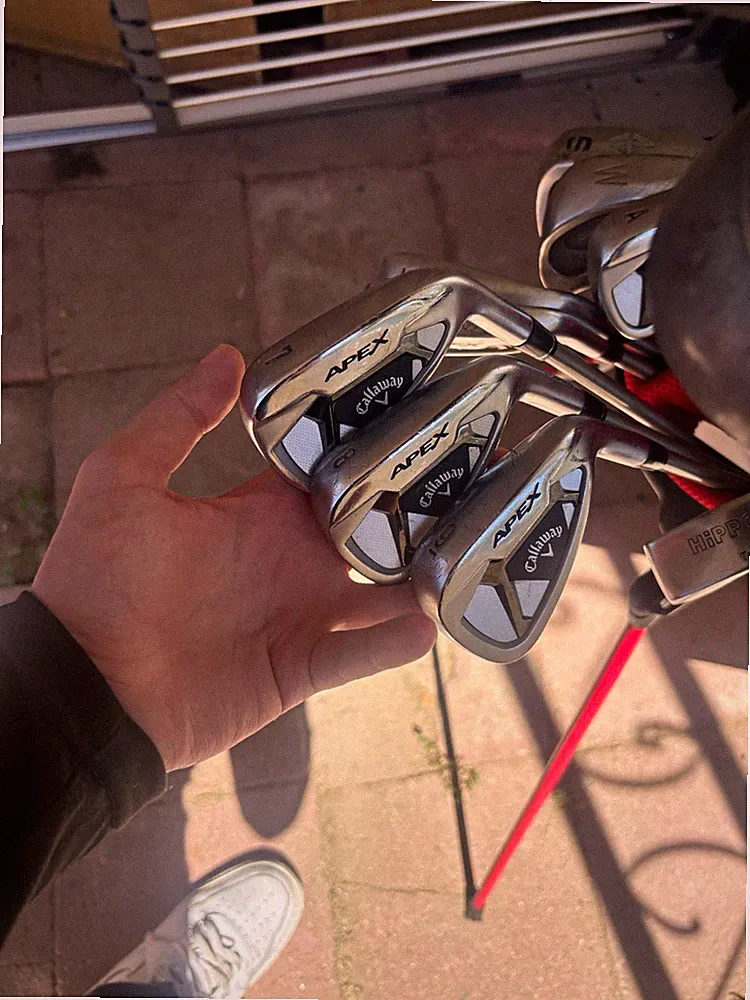 Callaway Apex Men’s Right-Handed Regular Flex Silver 10-Club Set w/ 5-Iron