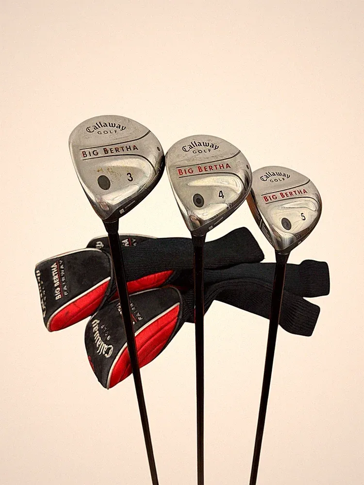 Callaway Big Bertha 2004 3 4 5 Fairway Woods Regular RCH 75w Left Handed