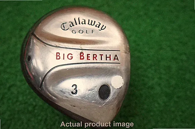 CALLAWAY BIG BERTHA 2004 3 FAIRWAY WOOD UNIFLEX FLEX STEEL 662838 IO2