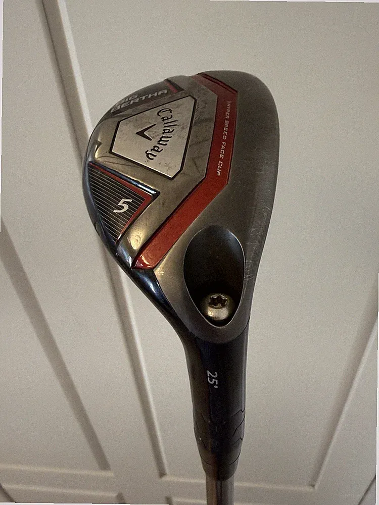 Callaway Big Bertha 2015 25° Hybrid 5 Mamiya Recoil 460 F2 Shaft Golf Club RH