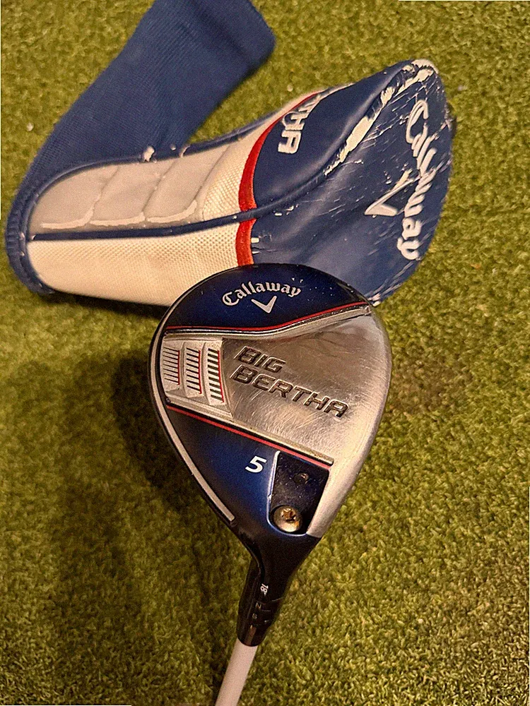 Callaway Big Bertha 5 18* Fairway Wood, Fubuki Regular Flex, RH