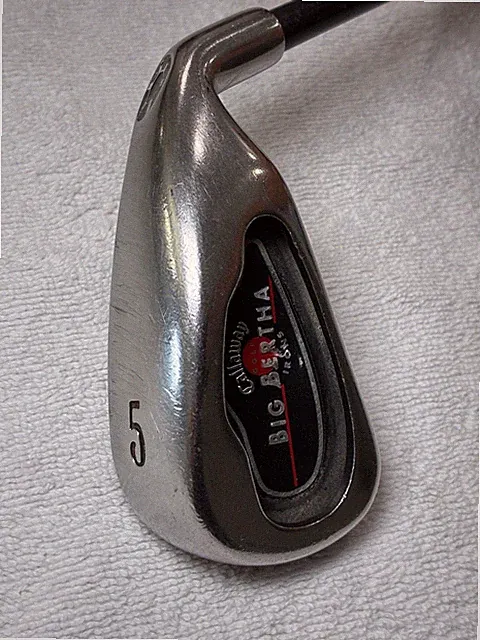 Callaway Big Bertha 5 Iron RCH Shaft Regular Flex Multi Compound Grip RH