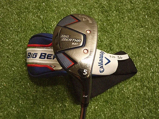 Callaway Big Bertha B21 24* 5 Hybrid RCH 65 A Senior Graphite w/HC