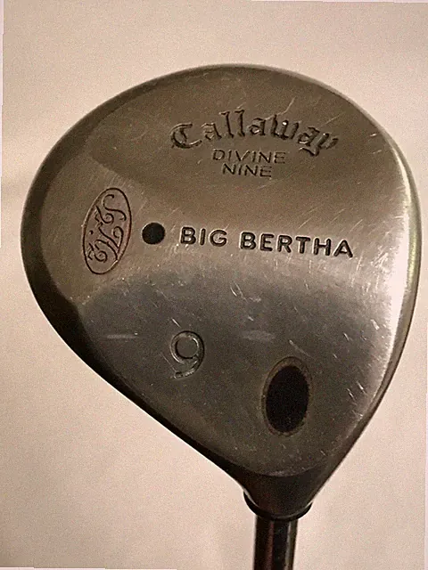 Callaway Big Bertha Divine Nine Wood Memphis 10 Steel Shaft Callaway Grip 41"