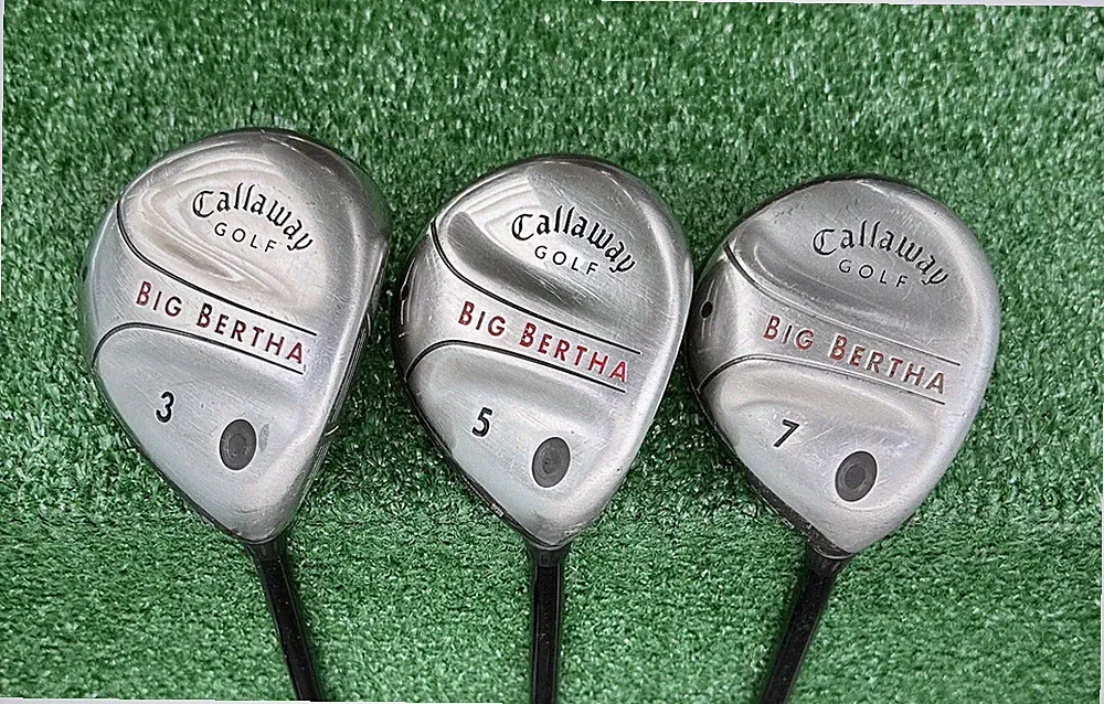 Callaway BIG BERTHA Fairway 3, 5 & 7-Wood Set, Regular-Flex, Right Hand