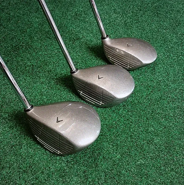 Callaway Big Bertha Fairway Woods 3, 5 & 7 Memphis 10 Regular Steel Left Handed