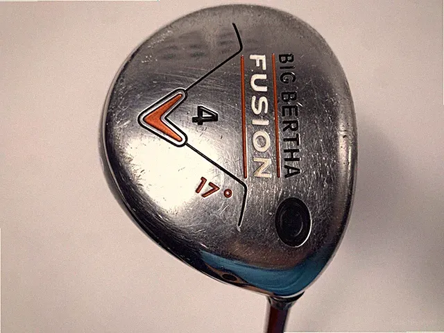 Callaway Big Bertha Fusion 4 Fairway Wood 17* Aldila NVS Orange 55g Regular RH