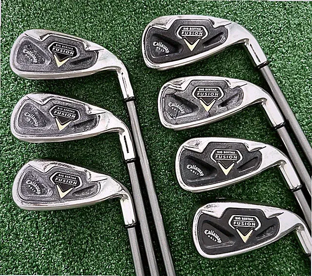 Callaway BIG BERTHA FUSION Iron 3,4,5,6,7,8,P *YOU CHOOSE* Regular Graphite MRH