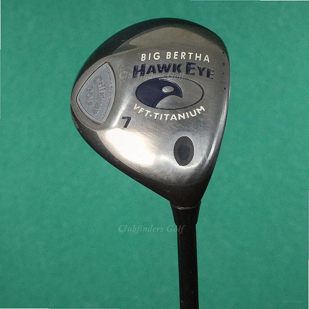 Callaway Big Bertha Hawk Eye VFT Fairway 7 Wood Factory System 60 Graphite Firm