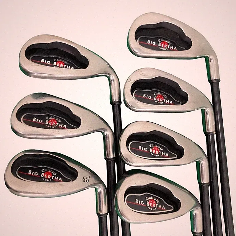 Callaway Big Bertha Iron Set 7pcs 5-PW-SW RCH 75i Flex R USA Model