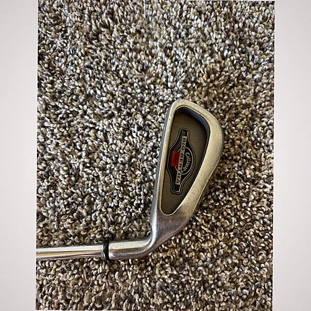 Callaway Big Bertha irons 1 Iron w/ Steel Memphis 10 True Temper R Flex Shaft