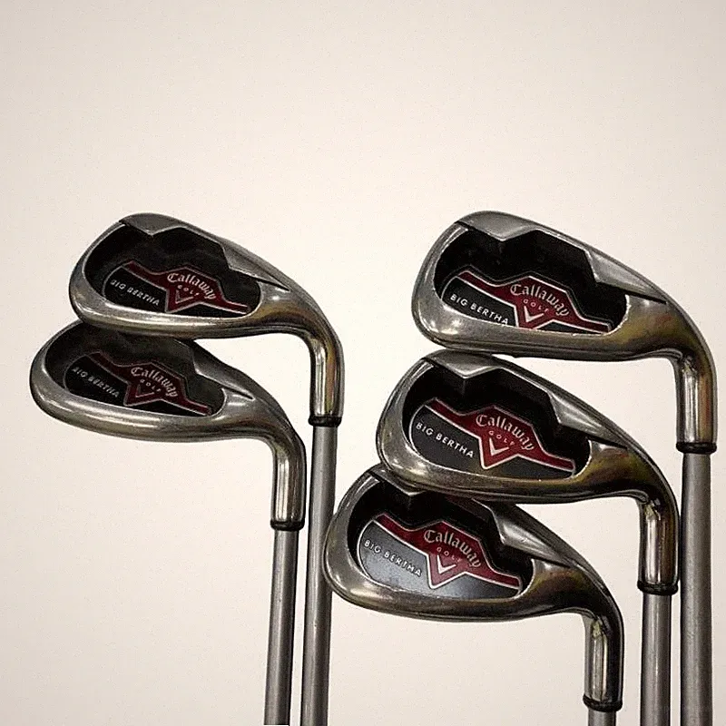 Callaway Big Bertha Irons Ladies Iron Set 5pcs 7-PW,SW JV B-Series 45i L Flex RH