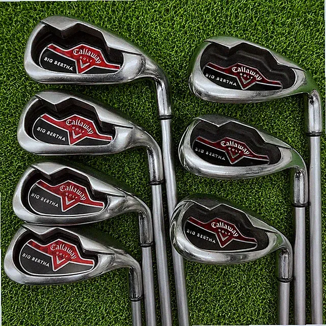 Callaway BIG BERTHA LADIES Iron Set 7pcs 6-PW,AW,SW JV B-SERIES 45i L Flex RH