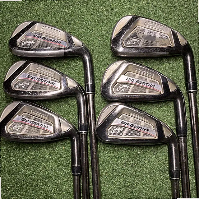 Callaway Big Bertha OS 2016 5-PW Iron Set Regular Flex Recoil Graphite 460 F3