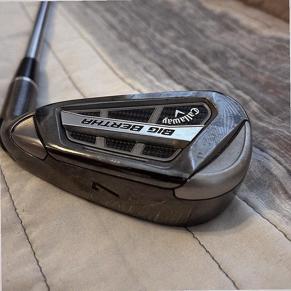Callaway Big Bertha OS 7-Iron Mens RH SpeedStep 80 Steel R-Flex Golf Club READ