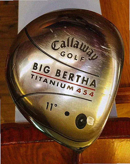 Callaway Big Bertha S2H2 Titanium 454 Driver 11°, RCH 65W Firm Graphite, RH 45"