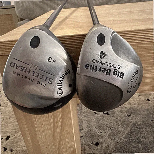 Callaway Big Bertha Steelhead Combo Set 3 & 4 Wood - Stiff Flex Graphite Shaft