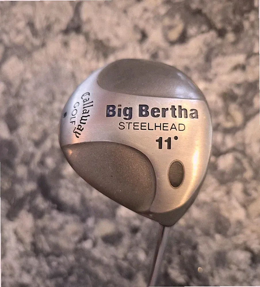 Callaway Big Bertha Steelhead Driver, 11°, 43.5" Uniflex Steel Shaft, RH