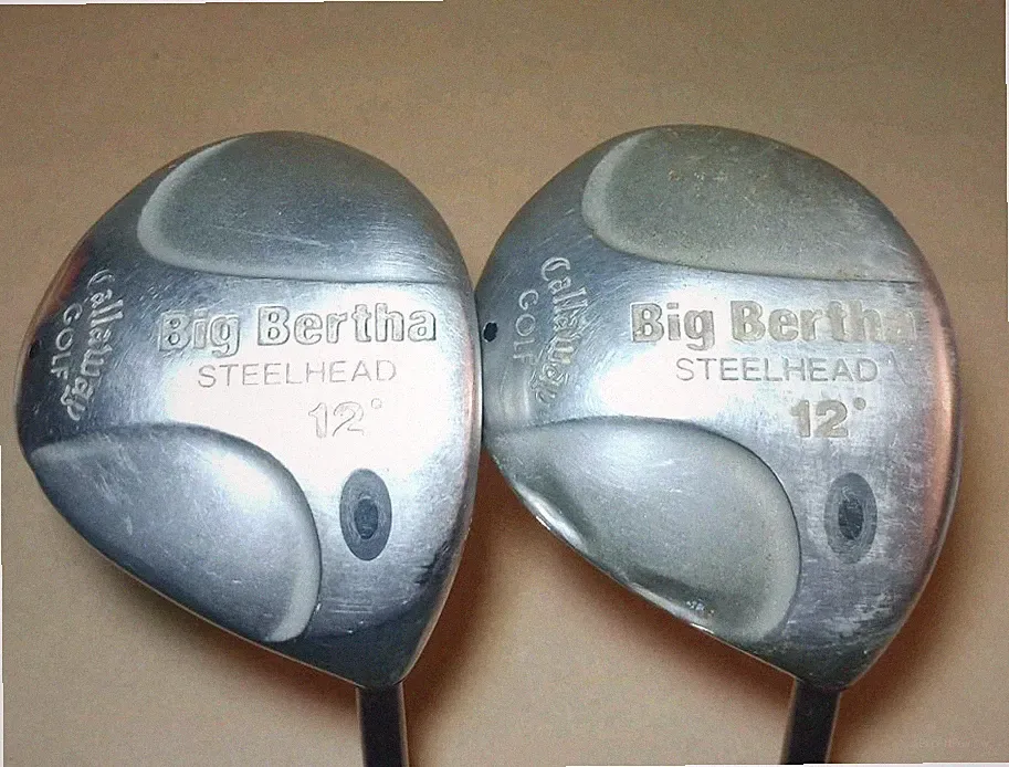 Callaway Big Bertha Steelhead Fairway Woods Pair 12° RCH 99