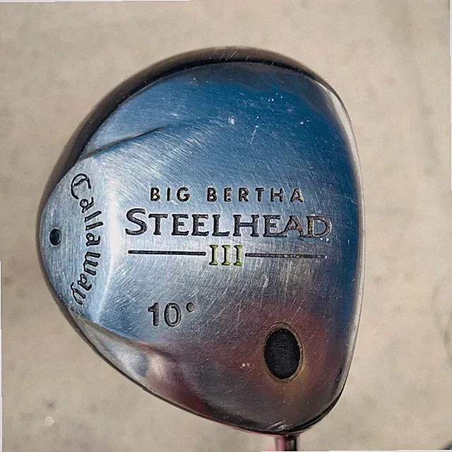 Callaway Big Bertha Steelhead III - 10 Degree Driver - Uniflex Steel Shaft RH