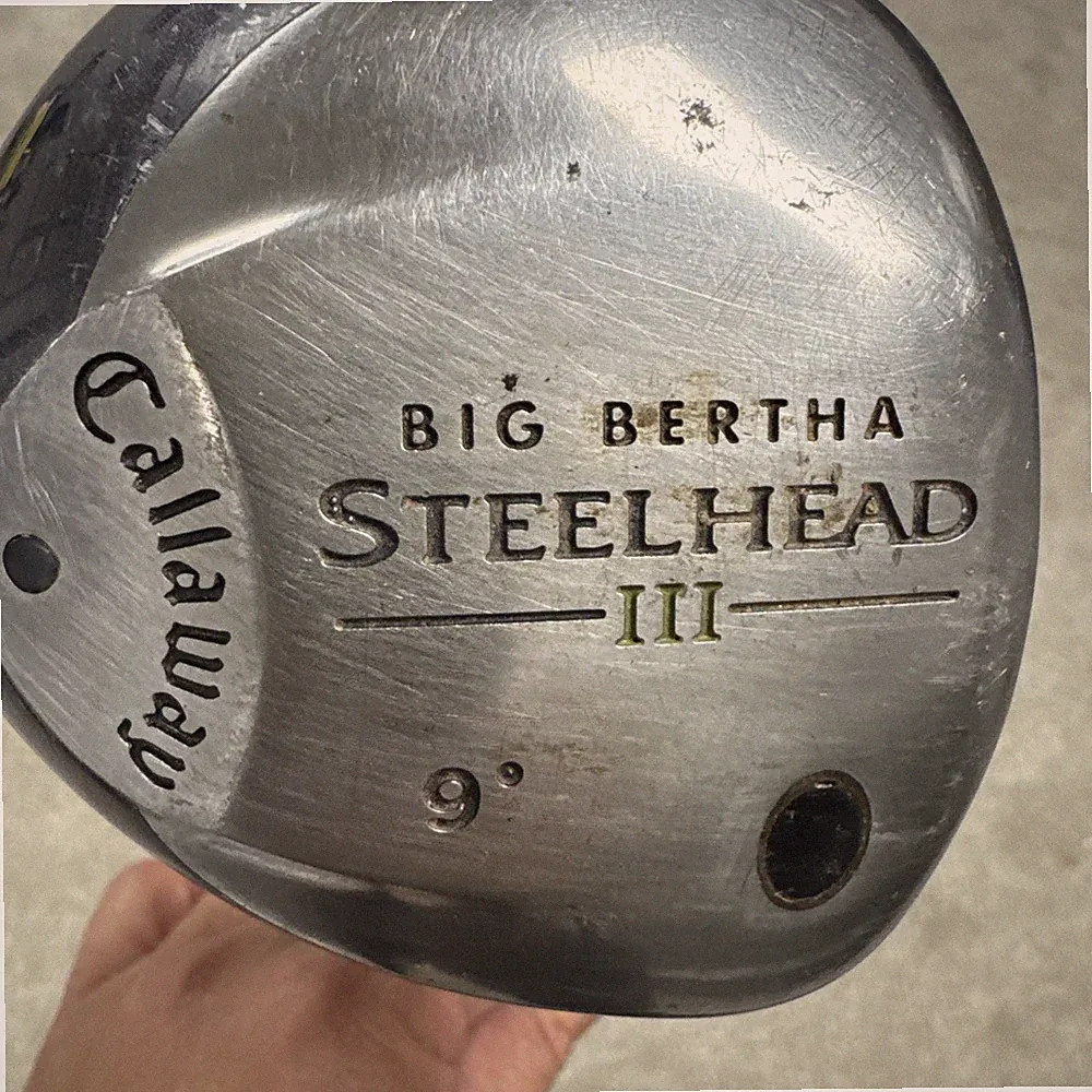 Callaway Big Bertha Steelhead III 9° Driver System Uniflex Steel Regular 43.5 RH