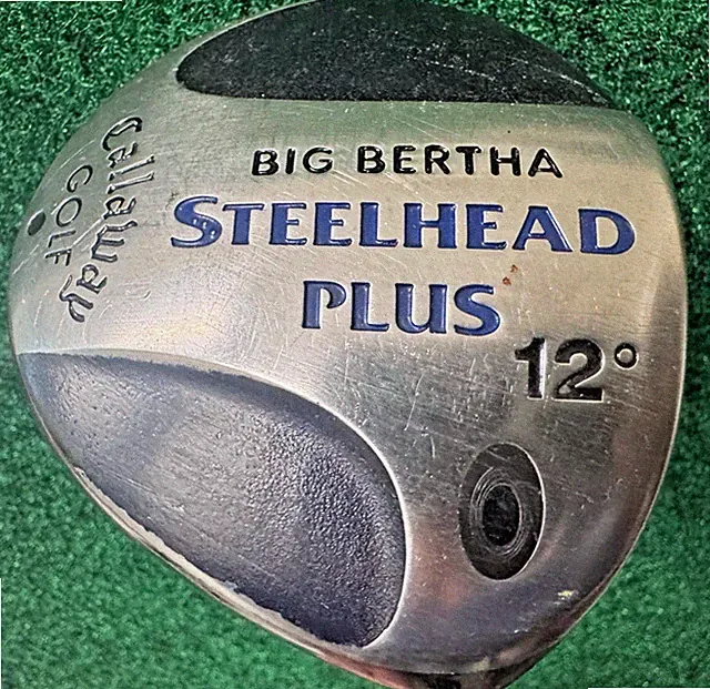 Callaway Big Bertha Steelhead Plus 12* Driver Regular Steel / NEW GRIP / pm0000