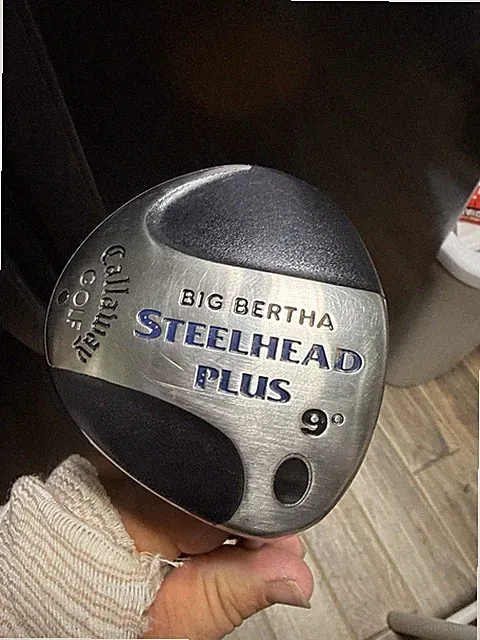 Callaway Big Bertha Steelhead Plus Driver 9 RH Regular Flex Steel Shaft