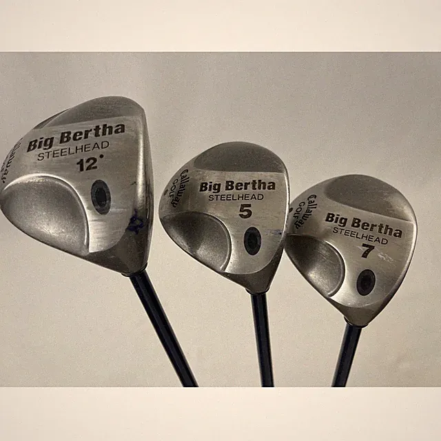 Callaway Big Bertha Steelhead Women 3PC Set 1 5 7 Wood Graphite Ladies Gems 99