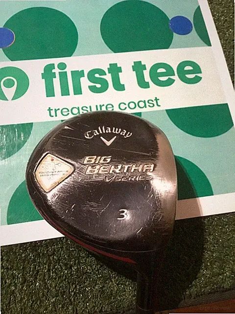 Callaway Big Bertha V-Series 3 Wood Regular Bassara E 52 Red Graphite Shaft 43”