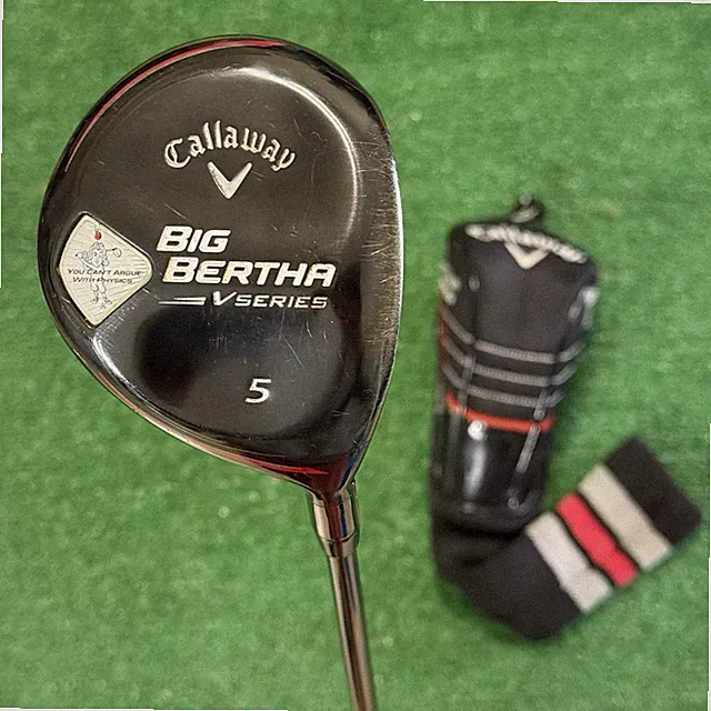 Callaway Big Bertha V Series 5-Wood 18* Bassara 52g Stiff Graphite RH 42.5”