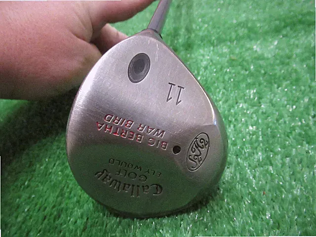 CALLAWAY BIG BERTHA WAR BIRD ELY WOULD FAIRWAY 11 WOOD RCH 90 REGULAR GRAPHITE