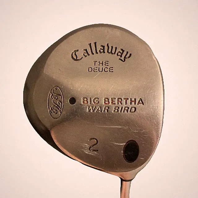 Callaway Big Bertha War Bird The Deuce 2 Wood Steel Memphis 10