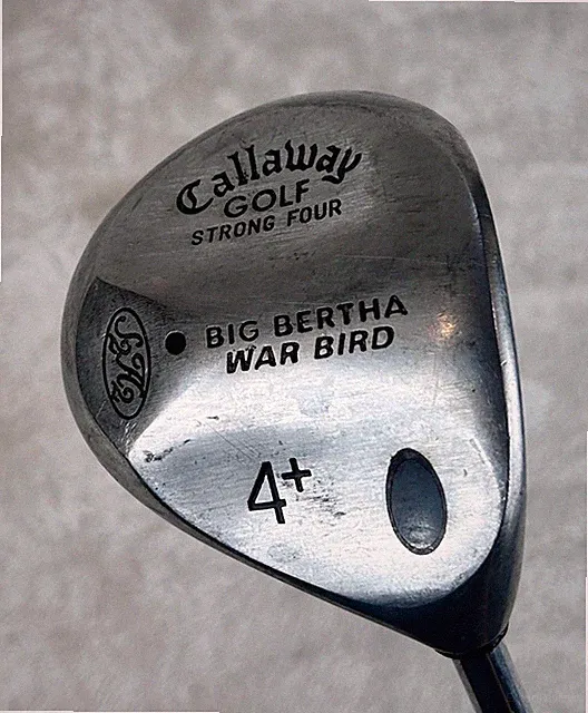 Callaway Big Bertha Warbird 4+ Wood Memphis 10 Steel Shaft RH All Original 42”
