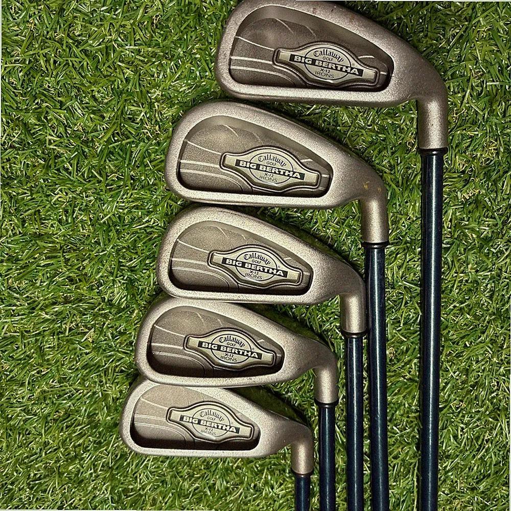 Callaway Big Bertha X-12 Irons 4-8 Graphite Ladies