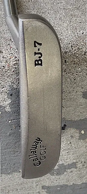 Callaway Bobby Jones BJ-7 Vintage Putter 35.5” Rh Steel Blade Putter Stainless