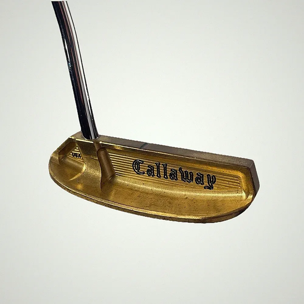 Callaway Brass Billet #1 Entirely Milled S2H2 Putter Apollo Steel 34” RH